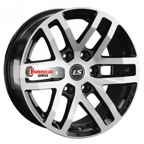 9*20 6*139,7 ET25 106,1 LS 1279 BKF (Колпак+лого) - 1