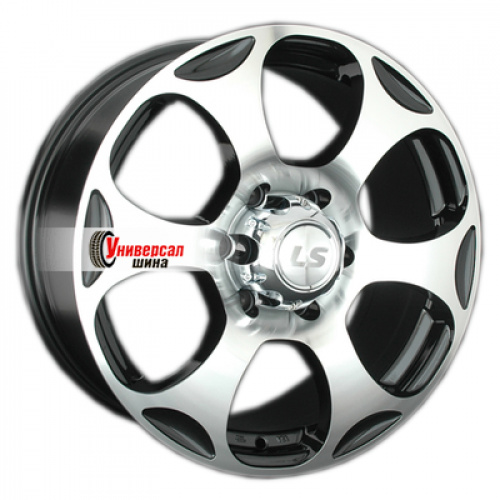 8*18 6*139,7 ET36 100,1 LS 310 BKF (конус, Колпак+лого) - 1