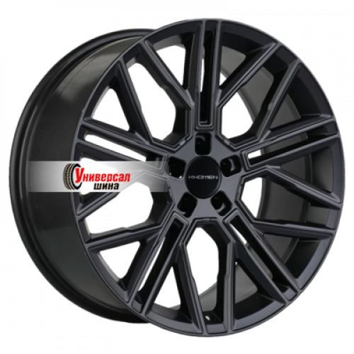 9,5*21 5*114,3 ET40 64,1 Khomen Wheels KHW2101 Black (Tesla) - 1