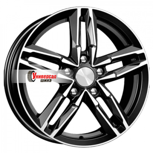 6*16 5*110 ET45 63,35 КиК Sayan (КС731M) Алмаз черный - 1