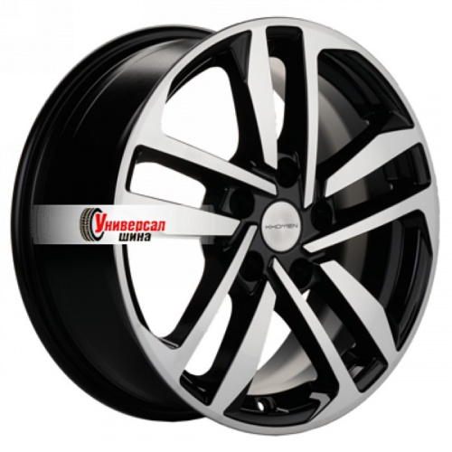 6,5*16 5*114,3 ET41 67,1 Khomen Wheels KHW1612 Black-FP - 1