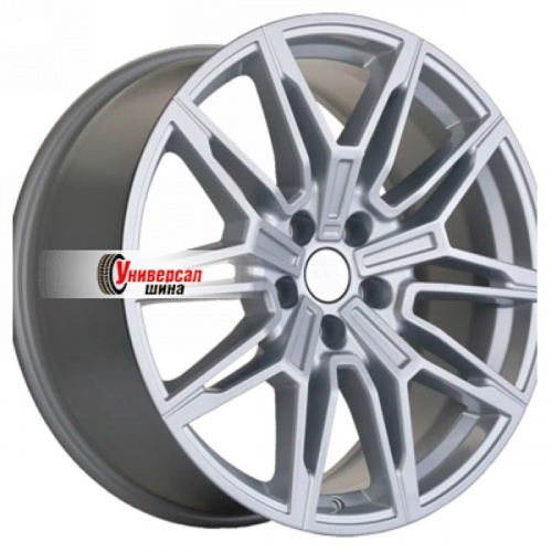 8,5*19 5*112 ET30 66,6 Khomen Wheels KHW1904 Brilliant Silver-FP - 1