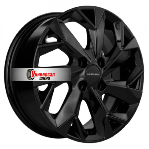 5,5*14 4*98 ET35 58,5 Khomen Wheels KHW1402 Black - 1