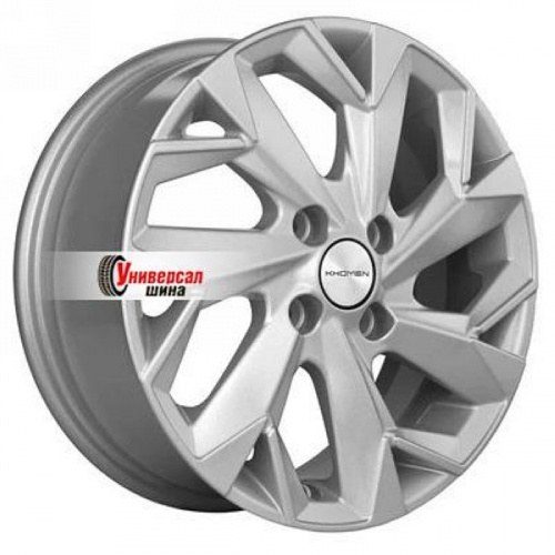 5,5*14 4*98 ET35 58,5 Khomen Wheels KHW1402 F-Silver - 1