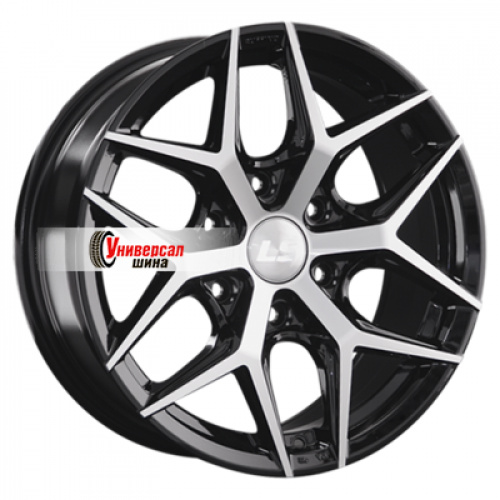 8*18 6*139,7 ET38 67,1 LS 1303 BK (конус, Колпак+лого) - 1