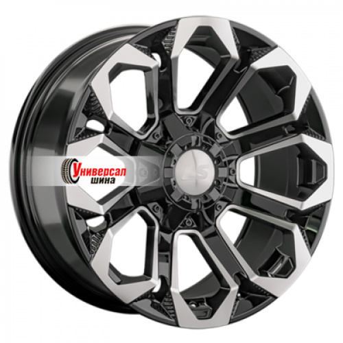 9*17 6*139,7 ET20 106,1 LS 1366 BKF (Колпак+лого) - 1