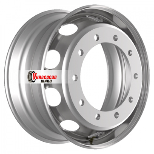 9*22.5 10*335 ET162,5 281 Accuride 10/335/281/162,5 Silver (VOLVO, SСANIA, MERSEDES, KAMAZ) - 1