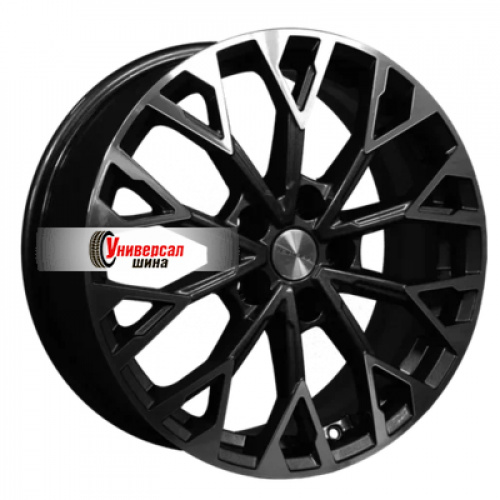 7*17 5*114,3 ET40 57,1 Khomen Wheels KHW1718 Gray-FP (Besturn X40) - 1