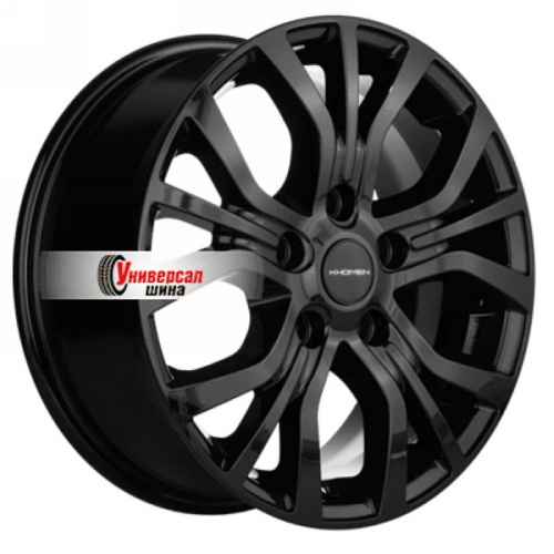 6,5*16 5*114,3 ET45 54,1 Khomen Wheels KHW1608 Black - 1