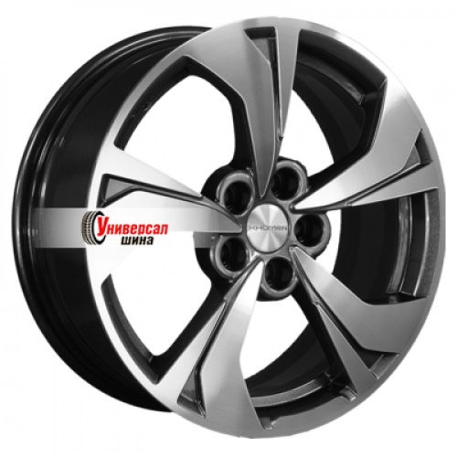 7*17 5*114,3 ET37 66,5 Khomen Wheels KHW1724 Gray-FP - 1