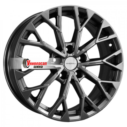 7*17 5*114,3 ET48,5 67,1 Khomen Wheels KHW1718 Gray - 1