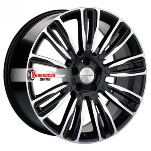8,5*20 5*120 ET45 59,5 Khomen Wheels KHW2004 Black-FP (GAC GS8) - 1