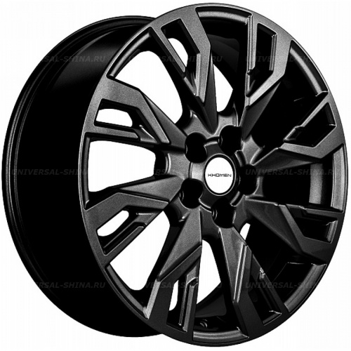 7*18 5*114,3 ET40 64,1 Khomen Wheels KHW1809 Black - 1