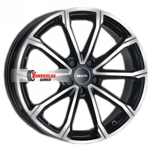 6,5*16 5*110 ET40 65,1 MAK DaVinci Black Mirror - 1