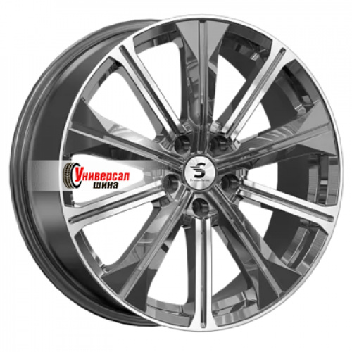 7*19 5*112 ET34 66,6 Premium Series КР013 Diamond Gloss Graphite - 1