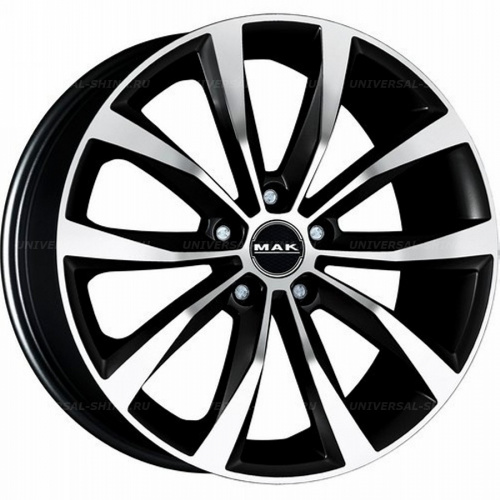8*18 5*108 ET50 72 MAK Wolf Black Mirror - 1