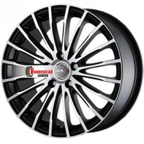 8*18 5*110 ET35 65,1 MAK Fatale Ice Black - 1