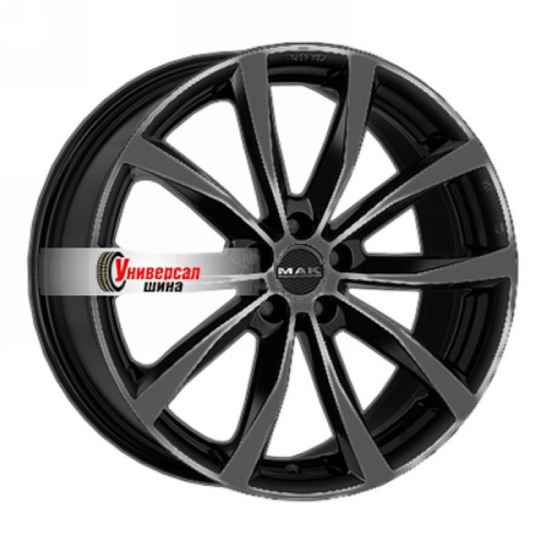 7*17 5*114,3 ET40 66,1 MAK Wolf Gloss Black - 1