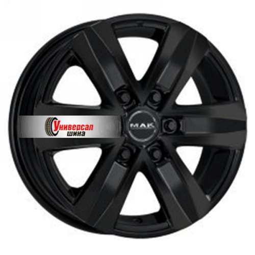 8*18 6*130 ET53 84,1 MAK Stone 6 Gloss Black - 1