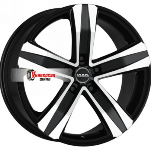 6,5*15 5*160 ET52 65,1 MAK Stone 5 3 Black Mirror - 1