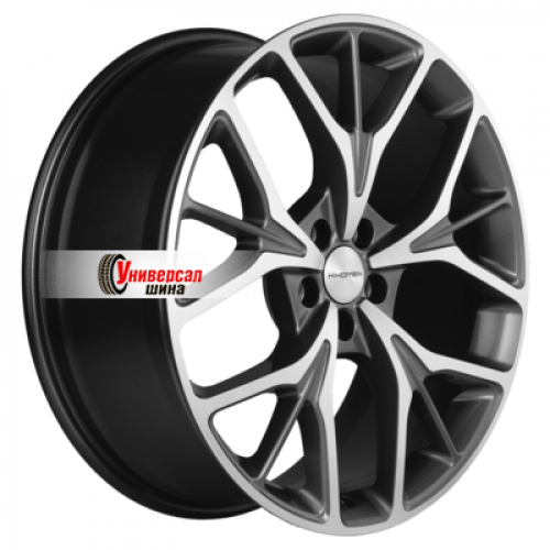 8*20 5*108 ET46 63,4 Khomen Wheels KHW2012 Gray-FP - 1