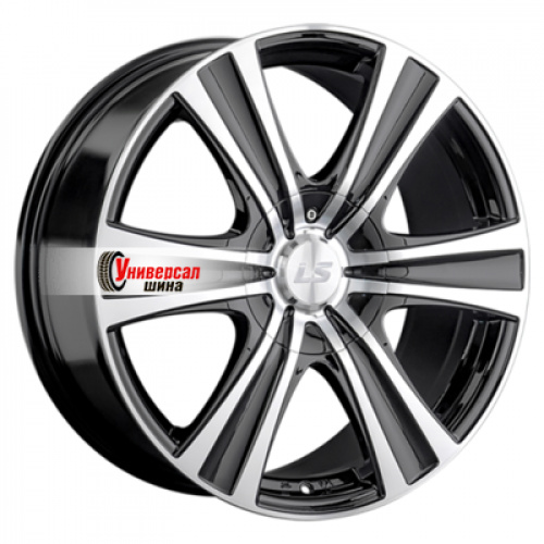 9*20 6*114,3 ET35 67,1 LS 1370 BKF (конус, Колпак+лого) - 1