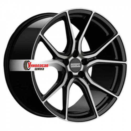 8,5*20 5*114,3 ET32 75 Fondmetal STC45 Gloss Black Machined - 1