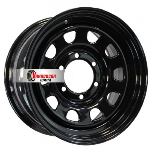8*16 6*139,7 ET30 110 Zepp Toyota/Nissan/L200 2005+ Semicircle Gloss Black - 1
