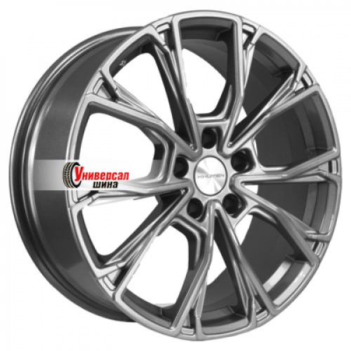 7,5*19 5*120 ET30 66,1 Khomen Wheels KHW1907 Gray (Voyah Free) - 1