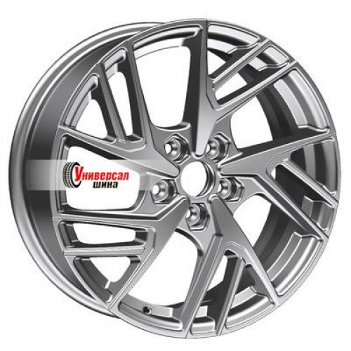 6,5*17 5*114,3 ET45 67,1 Khomen Wheels KHW1722 F-Silver (Mazda3/CX30) - 1