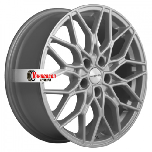 7*18 5*108 ET45 65,1 Khomen Wheels KHW1813 F-Silver - 1