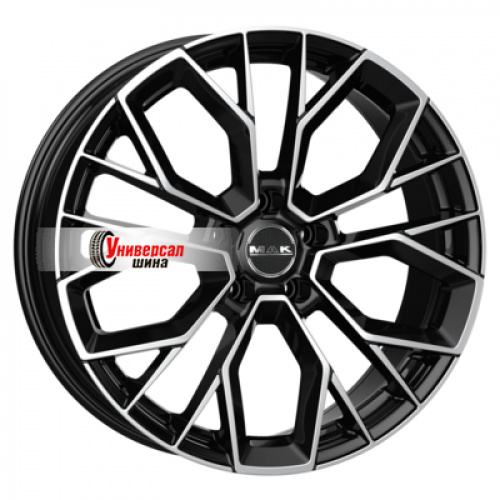 8*18 5*108 ET45 72 MAK Stilo Black Mirror - 1