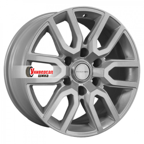 8*17 6*139,7 ET36 100,1 Khomen Wheels KHW1723 F-Silver - 1