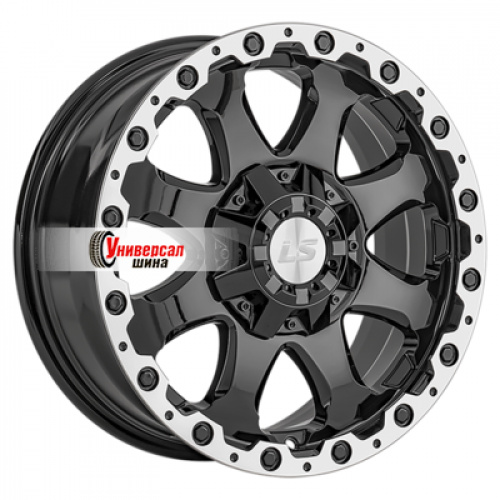 8*17 5*150 ET45 110,1 LS 1375 BKL (конус, Колпак+лого) - 1