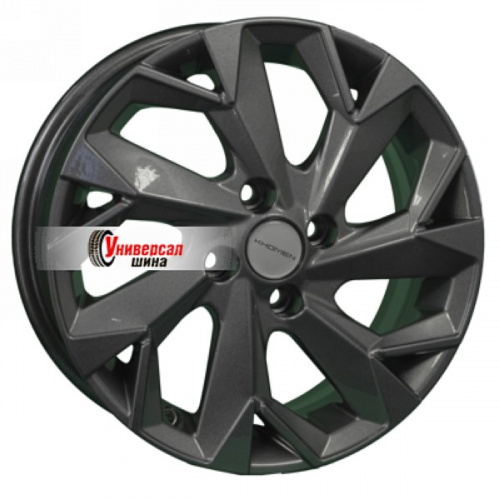 6*15 4*100 ET40 60,1 Khomen Wheels KHW1508 Gray - 1
