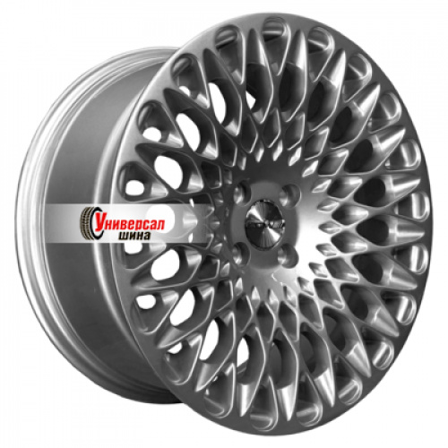 8*17 4*100 ET30 60,1 PDW 5424 (9059) Silver конус - 1