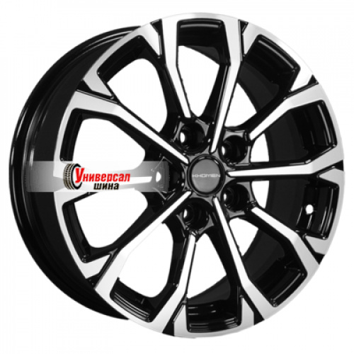 6,5*16 5*112 ET40 66,6 Khomen Wheels KHW1605 Black-FP - 1