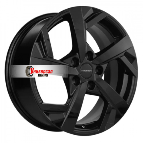 7*17 5*114,3 ET40 57,1 Khomen Wheels KHW1712 Black - 1