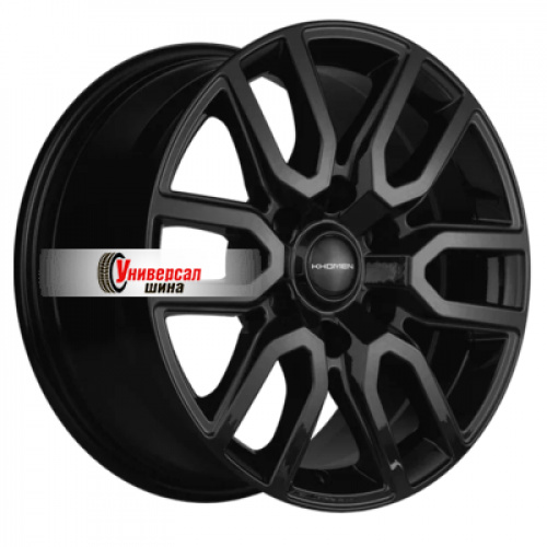 8*17 6*139,7 ET45 93,1 Khomen Wheels KHW1723 Black - 1