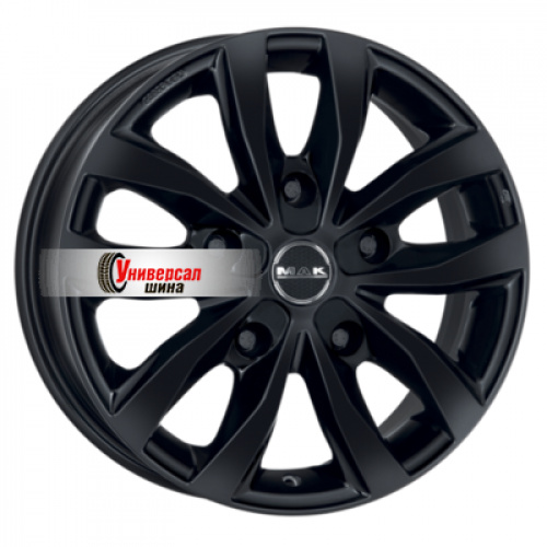 7*17 5*118 ET68 71,1 MAK Load 5 Gloss Black - 1
