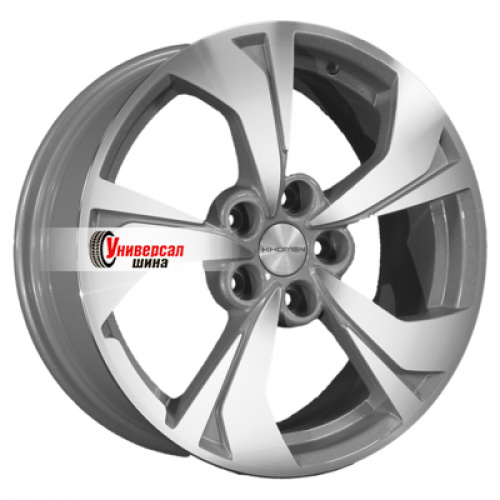 7*17 5*114,3 ET48 67,1 Khomen Wheels KHW1724 F-Silver-FP - 1