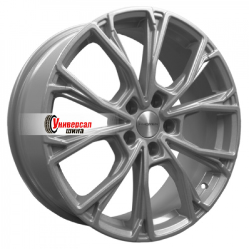 7,5*19 5*108 ET46 63,4 Khomen Wheels KHW1907 F-Silver - 1