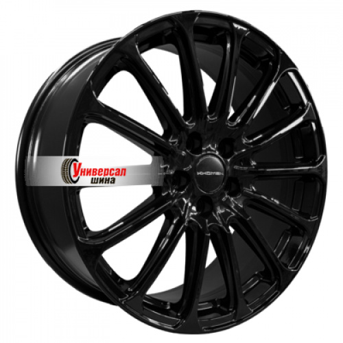 7,5*19 5*108 ET46 63,4 Khomen Wheels KHW1910 Black (Geely Monjaro/Tugella) - 1