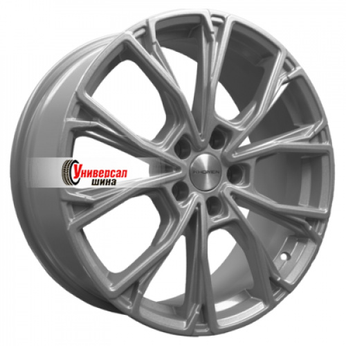 7,5*19 5*114,3 ET45 67,1 Khomen Wheels KHW1907 F-Silver-FP - 1
