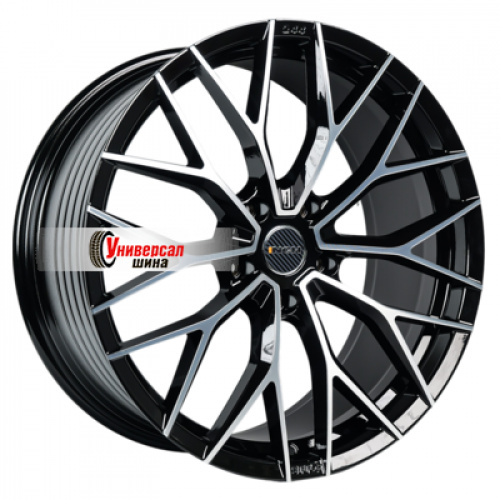 9*21 5*114,3 ET43 67,1 INCH GA8532 Gloss Black Machined Face - 1
