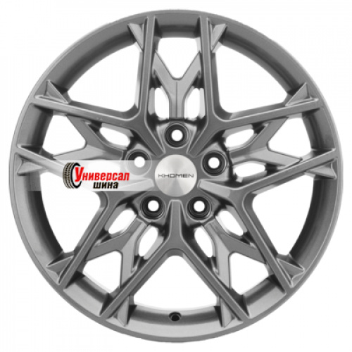 7*17 5*114,3 ET48 67,1 Khomen Wheels KHW1709 Gray - 1