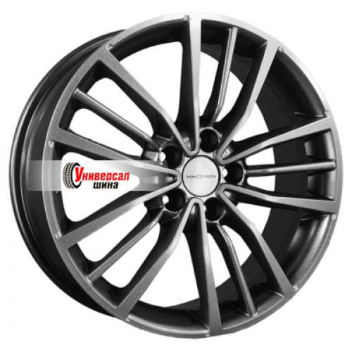 7*18 5*114,3 ET45 60,1 Khomen Wheels KHW1812 Gray - 1