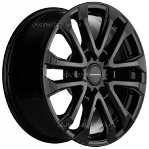 7,5*18 5*108 ET35 65,1 KHOMEN WHEELS KHW1808 Black - 1