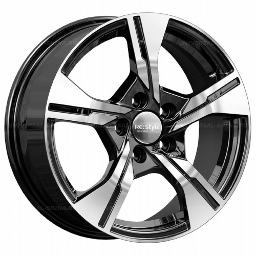 6,5*16 5*108 ET33 60,1 КиК КС1053 Алмаз черный - 1