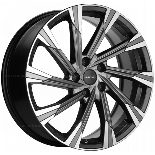 7,5*19 5*108 ET36 65,1 KHOMEN WHEELS KHW1901 Gray-FP - 1